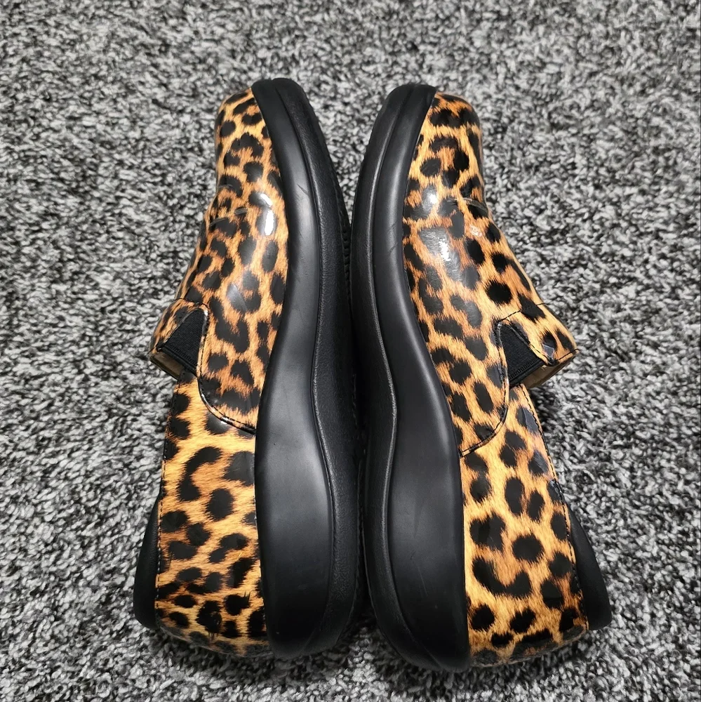 🍂Alegria Keli Leopard Professional Clog Shoe - Picture 5 of 7